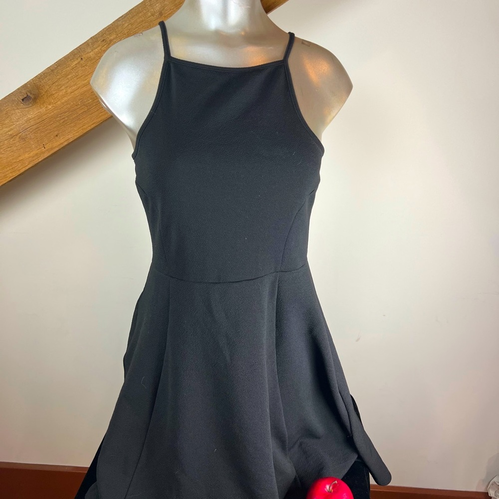 Rue 21 little black skater dress size medium